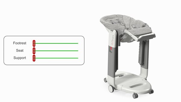 Duvet Vario Peg Perego Pour Poussette - Chaud, Léger, Réglable En 3 Longueurs, Transformable En Capuche - Couleur Gris - 9