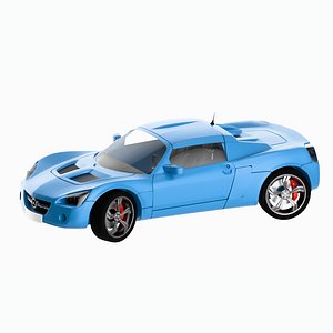 3D High Detailed Opel Speedster 3D model