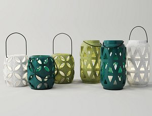 lantern candleholder set model