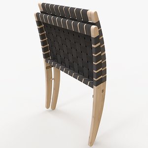 3D Cuba Chair Folded model