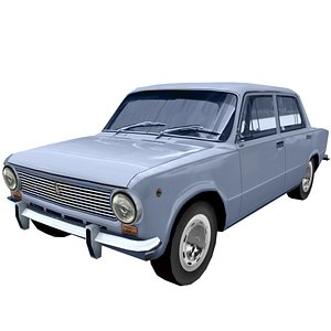 3D sovetsky vaz-2101 car model