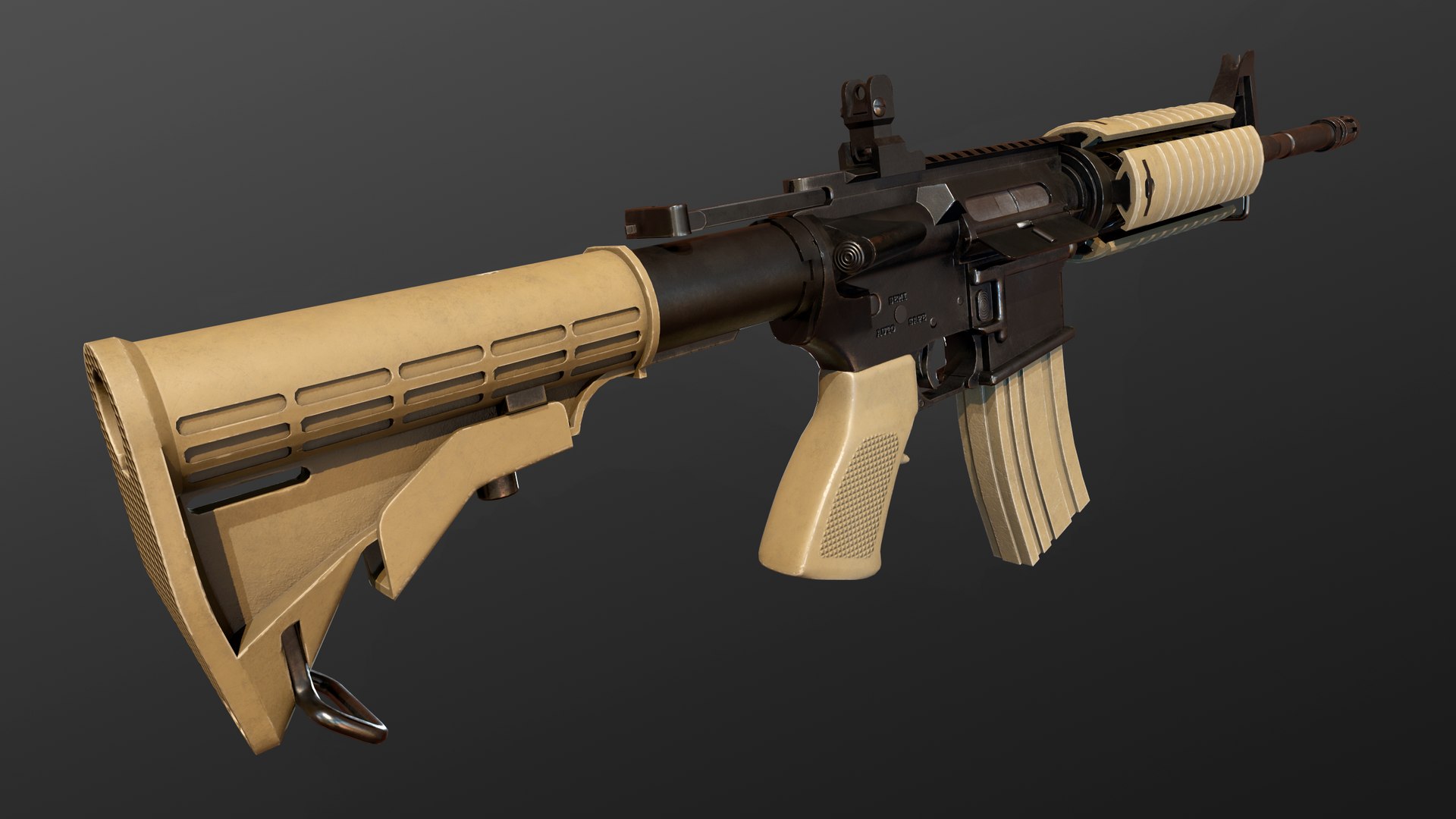 m4 carabine 3D model https://p.turbosquid.com/ts-thumb/Jk/tqN6Gs/26CWozIq/screenshot002/png/1590553651/1920x1080/fit_q87/d02c6027e5b5ed8c8d89e3e35e4a475e8f2b7877/screenshot002.jpg
