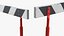 Athletics Training Adjustable Hurdle Red