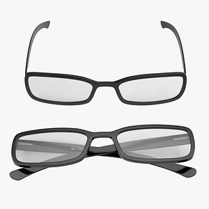 glasses 5 set c4d