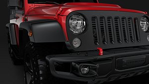 jeep wrangler 6x6 rubicon 3D model