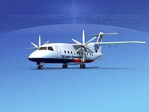 dornier do-328-130 3d dwg