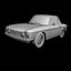 1970 lancia fulvia coupe 3D