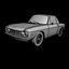 1970 lancia fulvia coupe 3D