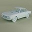 1970 lancia fulvia coupe 3D