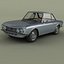 1970 lancia fulvia coupe 3D