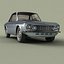 1970 lancia fulvia coupe 3D