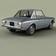 1970 lancia fulvia coupe 3D