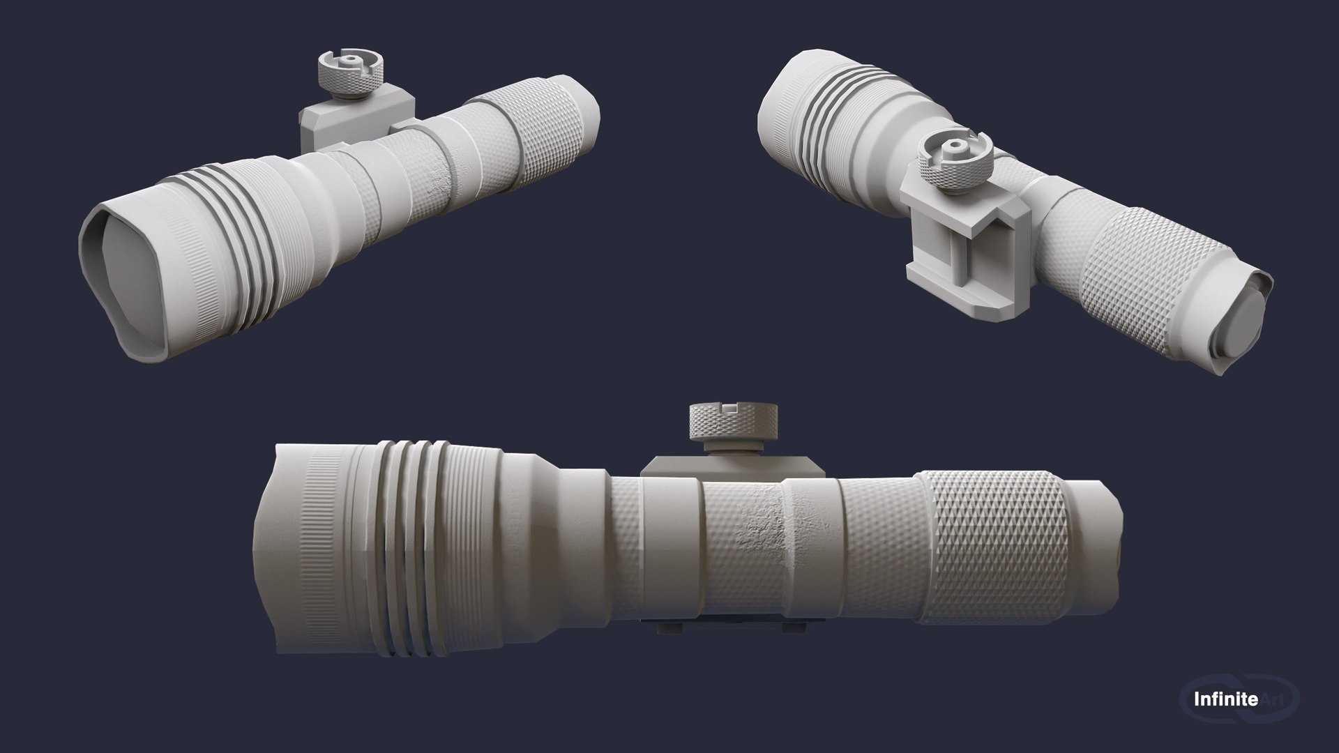3D Under - barrel lantern https://p.turbosquid.com/ts-thumb/Jl/AbZHMz/Sh/flashlight_6/jpg/1646896019/1920x1080/fit_q87/d90bff2a097e597e73ac8e192c266b98f069ad9d/flashlight_6.jpg