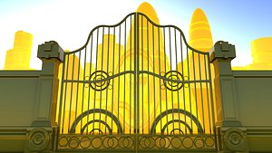 gates heaven 3D model