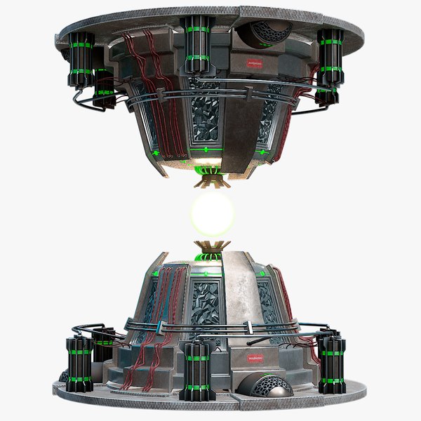 3D Sci-Fi Reactor Core PBR model - TurboSquid 1948941