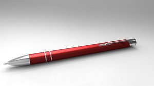 ballpoint pen 3d obj