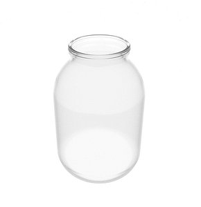 Glass jar (USSR standart)