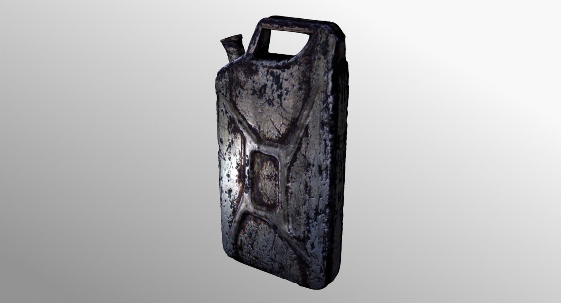 3D Old Gas - TurboSquid 1414992
