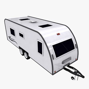 caravan van 3d max