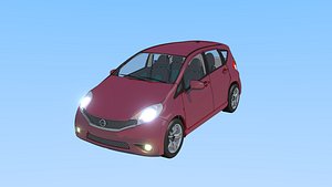 2016 NISSAN VERSA NOTE_SR_Toon Shaded