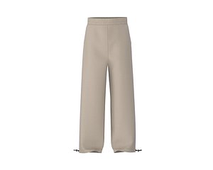 loose fit tranch fabric pant with side panel and pipen detailing for men