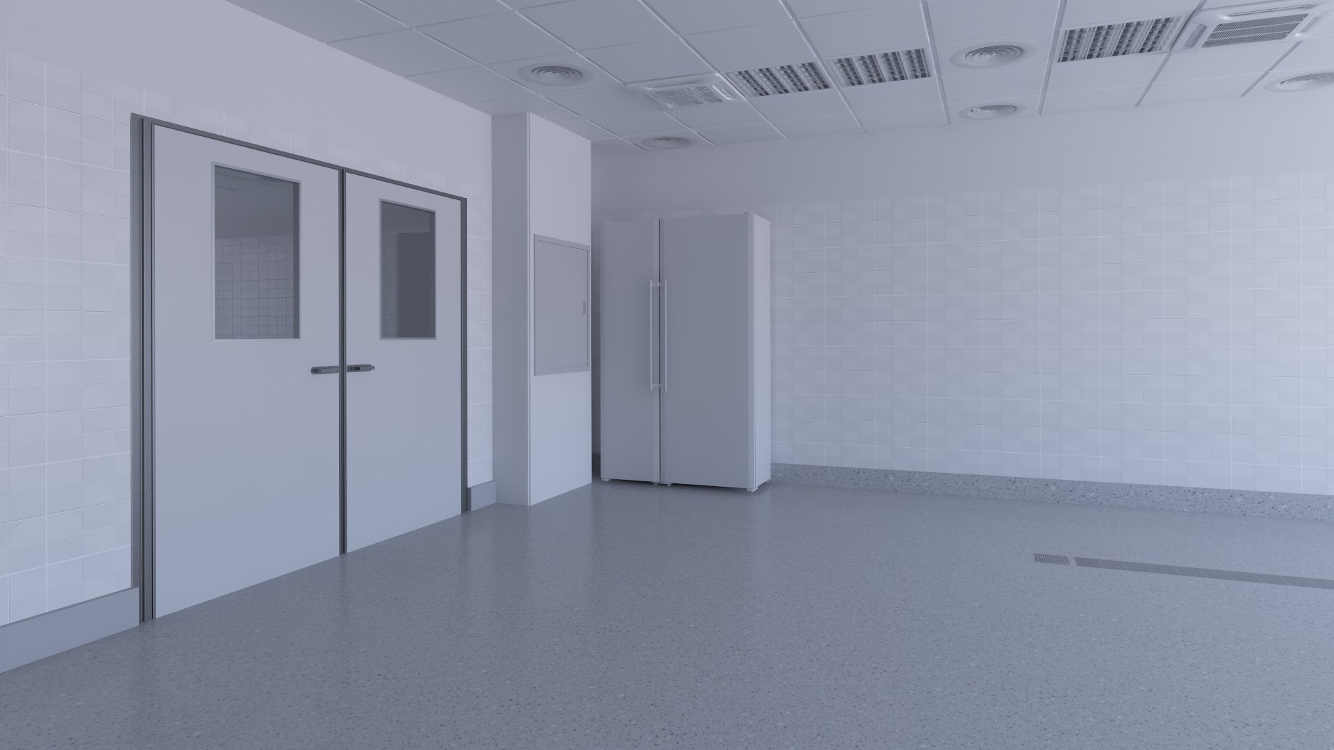 Empty Base Laboratory Interior 5 3D Model - TurboSquid 2012171