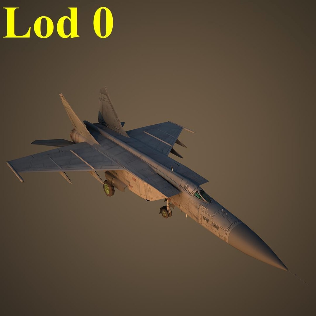 3D Model Mikoyan Basic - TurboSquid 1231822