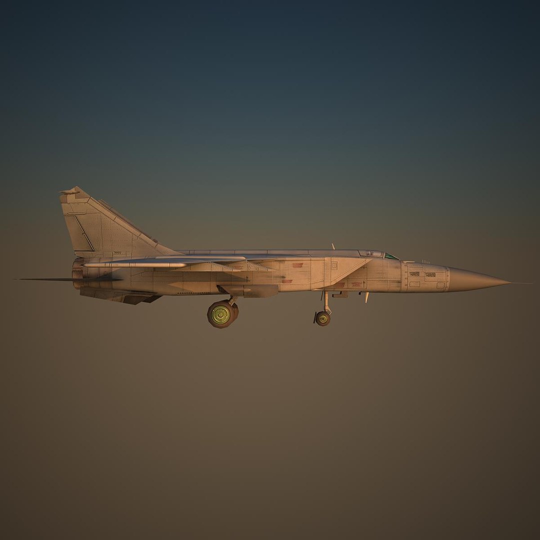 3D Model Mikoyan Basic - TurboSquid 1231822