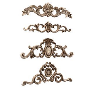 3D 4 Low-Poly Ornament Vol 08-4