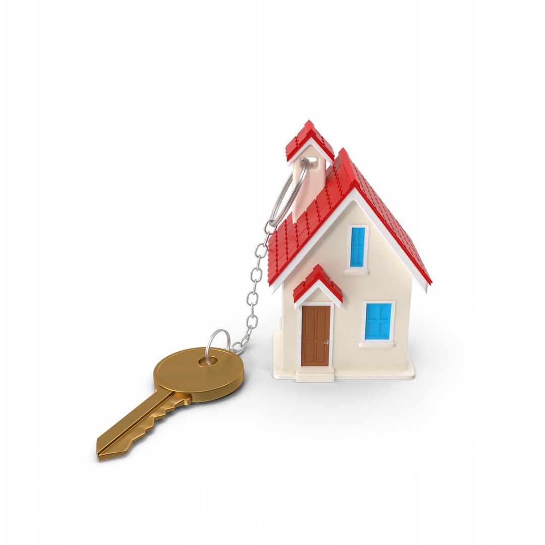 3D House And Key - TurboSquid 2318600