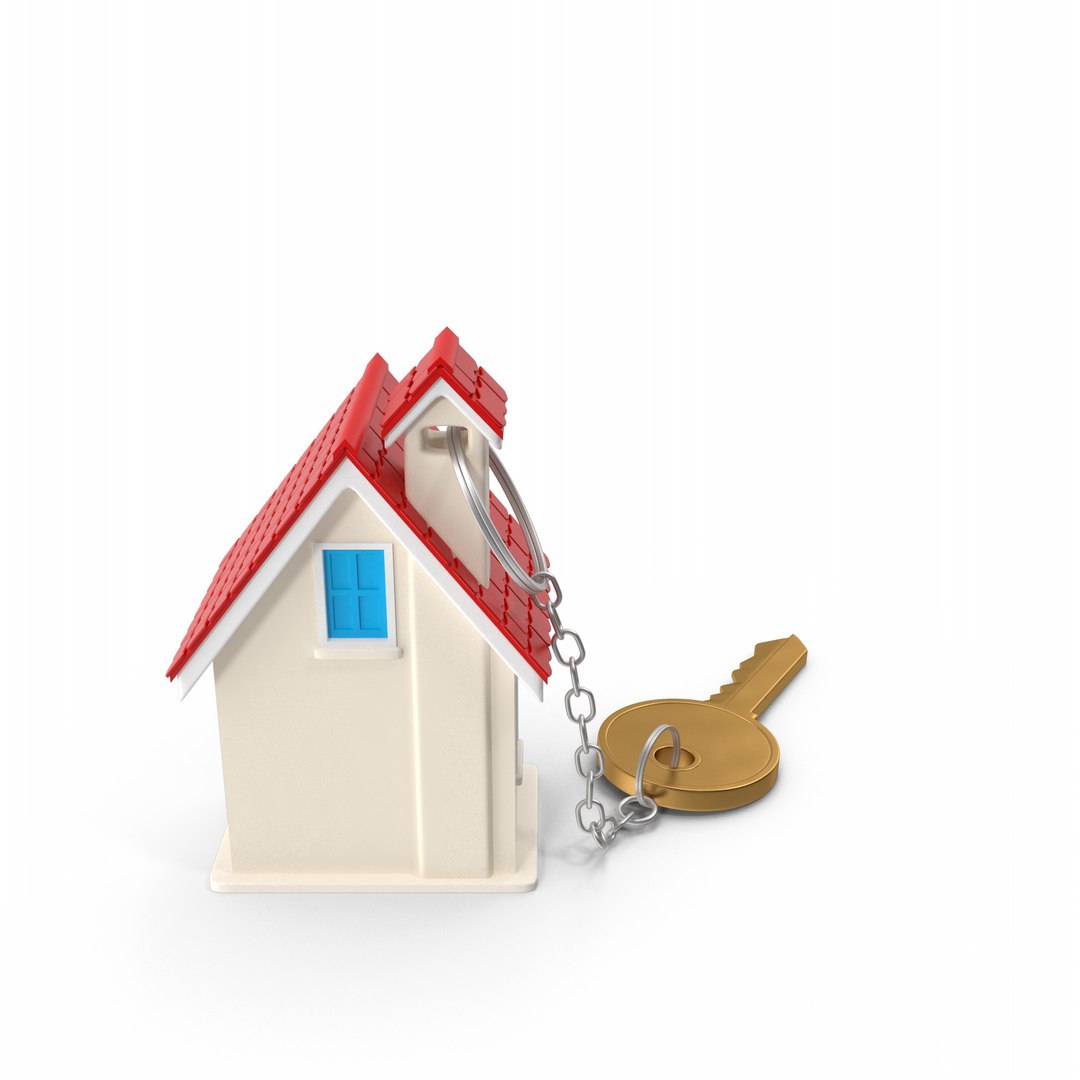3D House And Key - TurboSquid 2318600