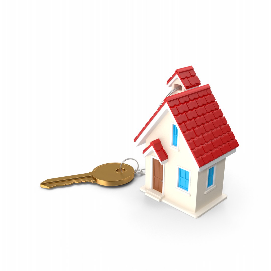 3D House And Key - TurboSquid 2318600