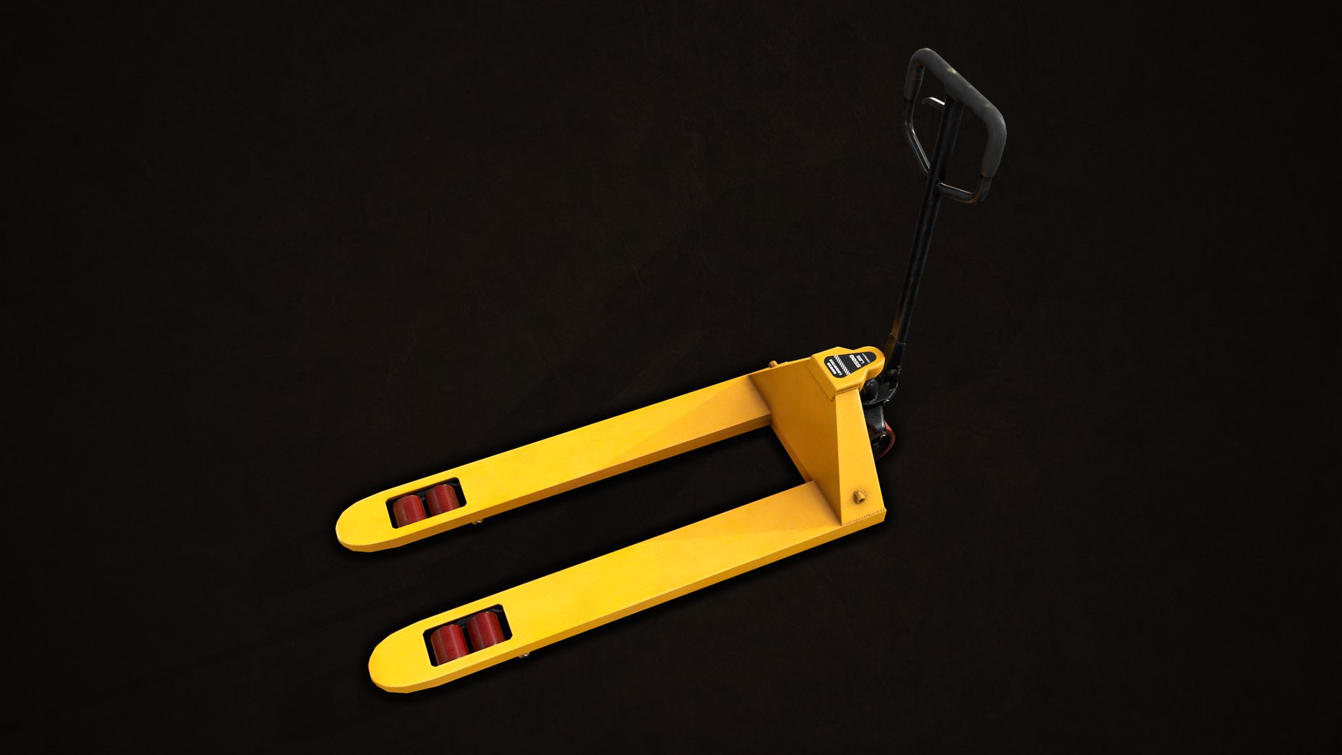 Pallet Jack Model TurboSquid 1628520