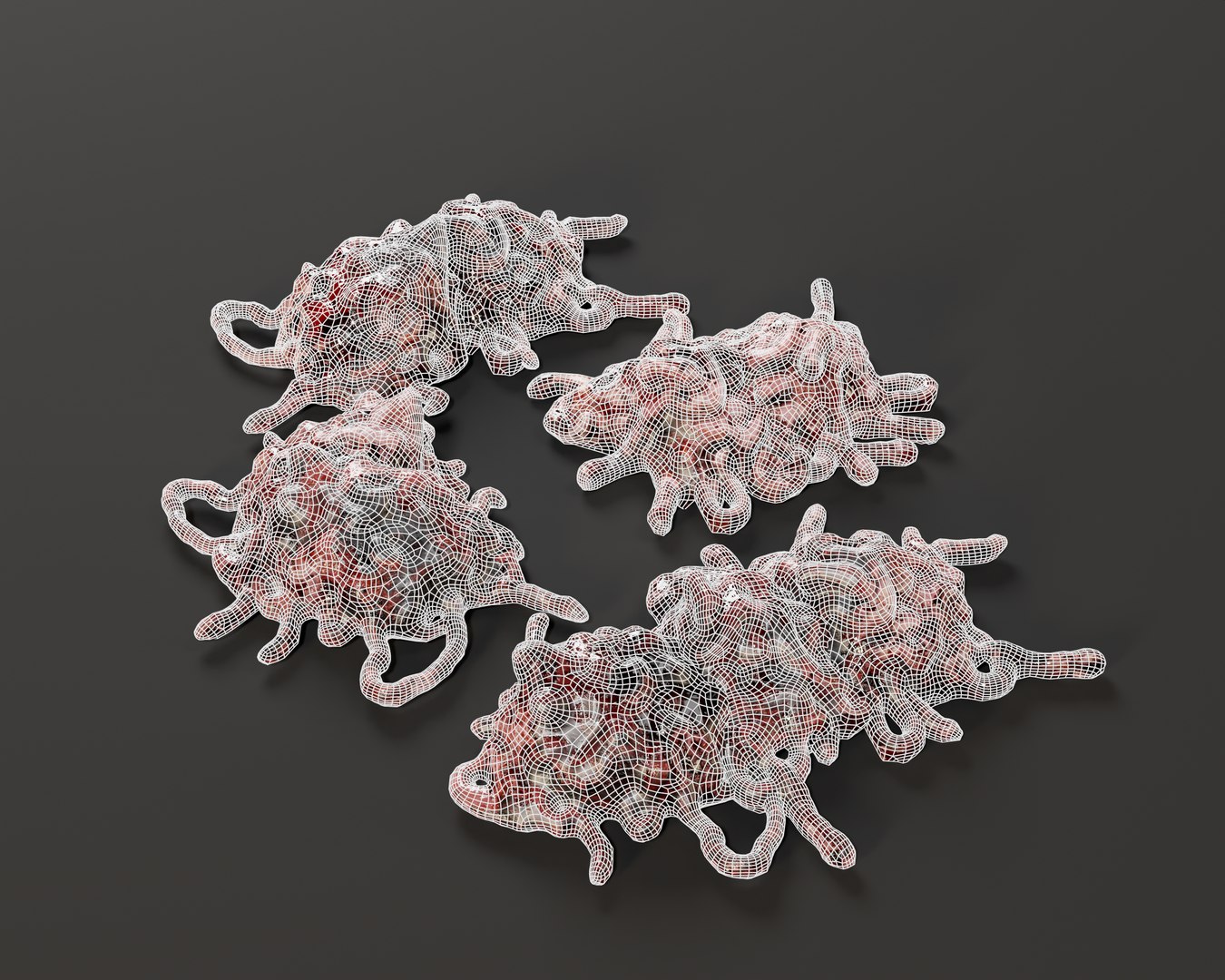 Pile Of Guts 3D Model - TurboSquid 2357988