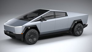 Tesla Cybertruck 2025 3D model