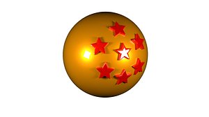 3D 7 star dragonball