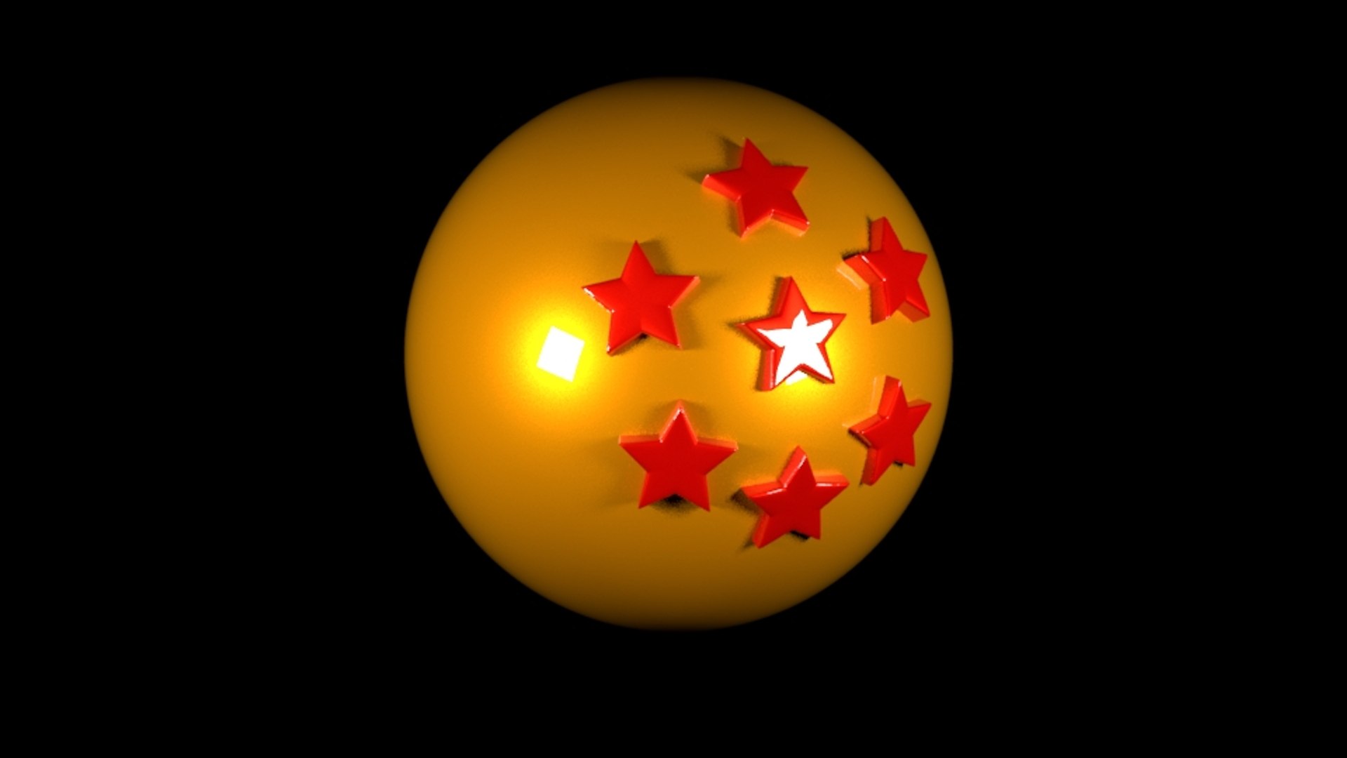 3D 7 star dragonball - TurboSquid 1576630