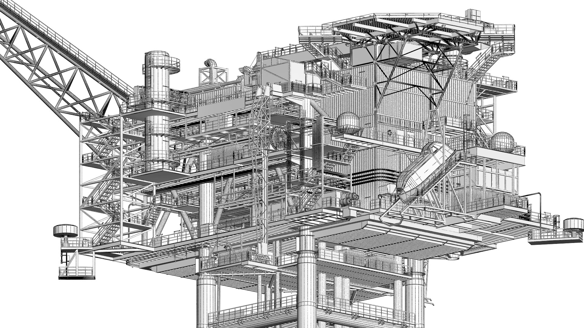 3D Fixed Platform Model - TurboSquid 1429144