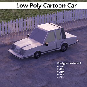 cartoon car 3D