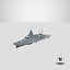3D hunter class frigate seahawk