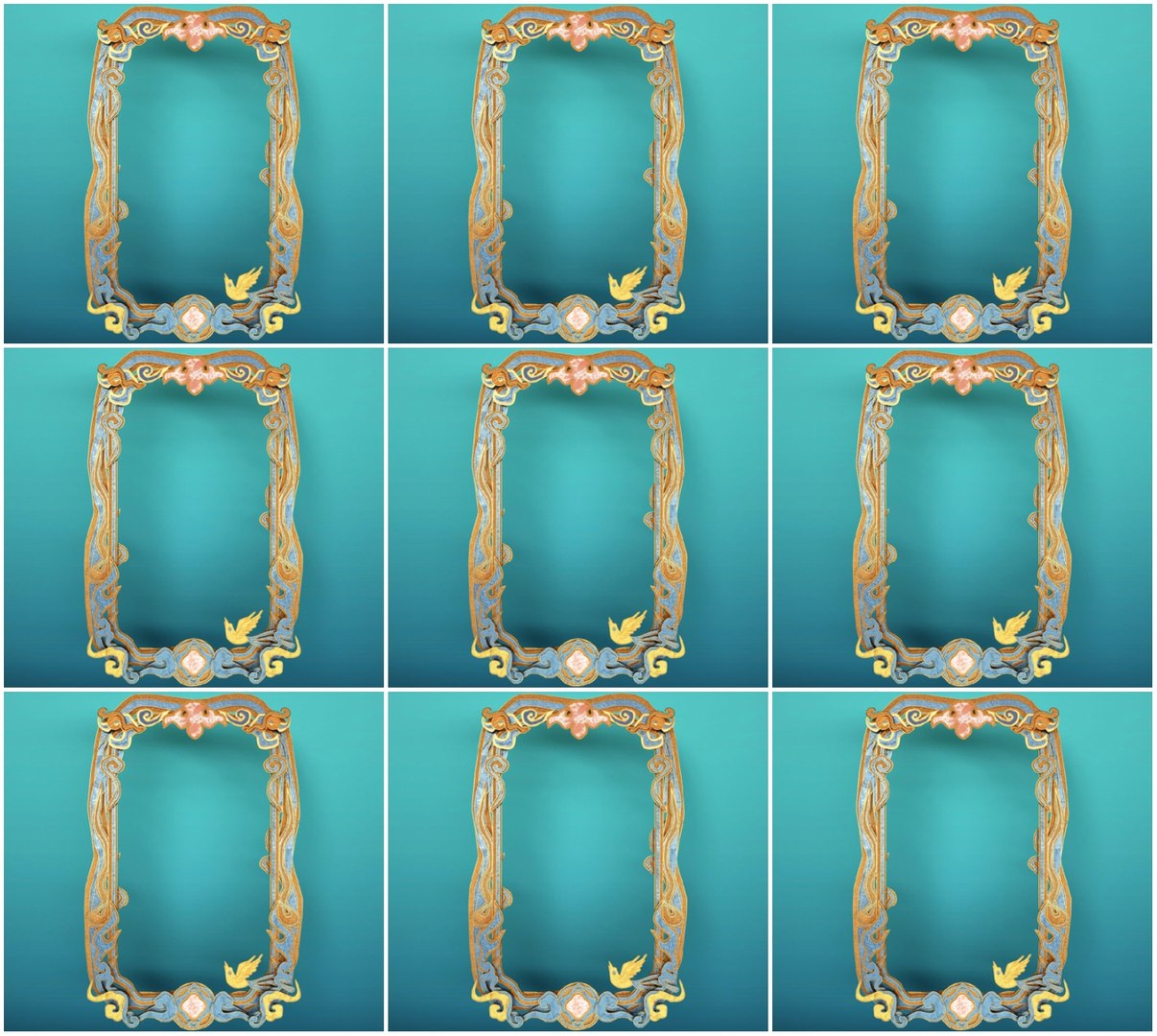 Window Frame 3D Model - TurboSquid 1797891