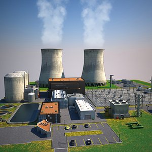 Nuclear Power Plant Station