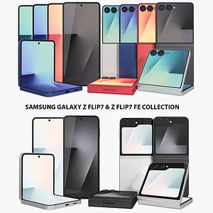 Samsung Galaxy Z Flip7 and Flip7 FE Collection