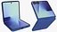 Samsung Galaxy Z Flip7 and Flip7 FE Collection 3D model