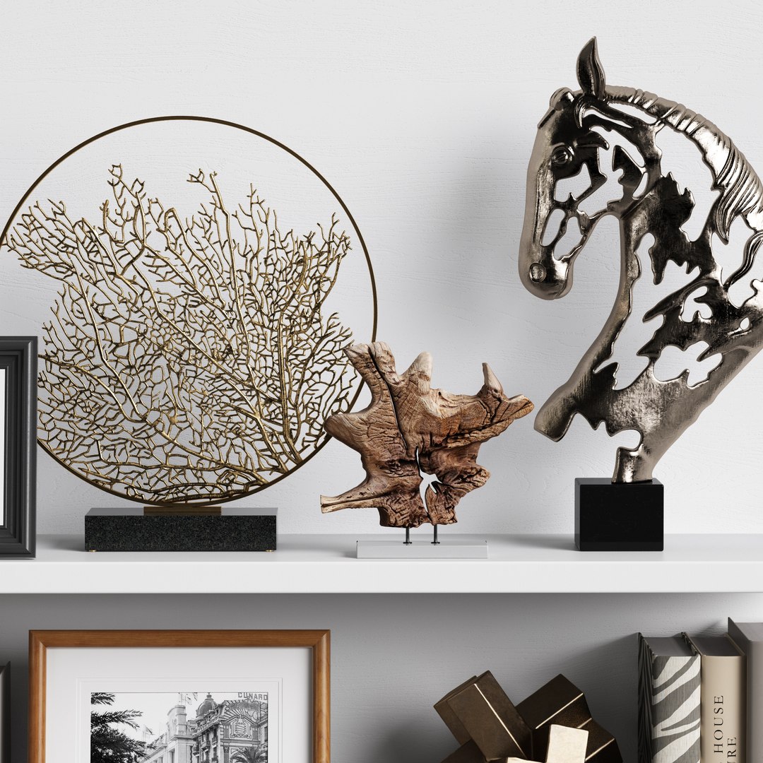 3D Model Decor Set 196 - TurboSquid 2125842