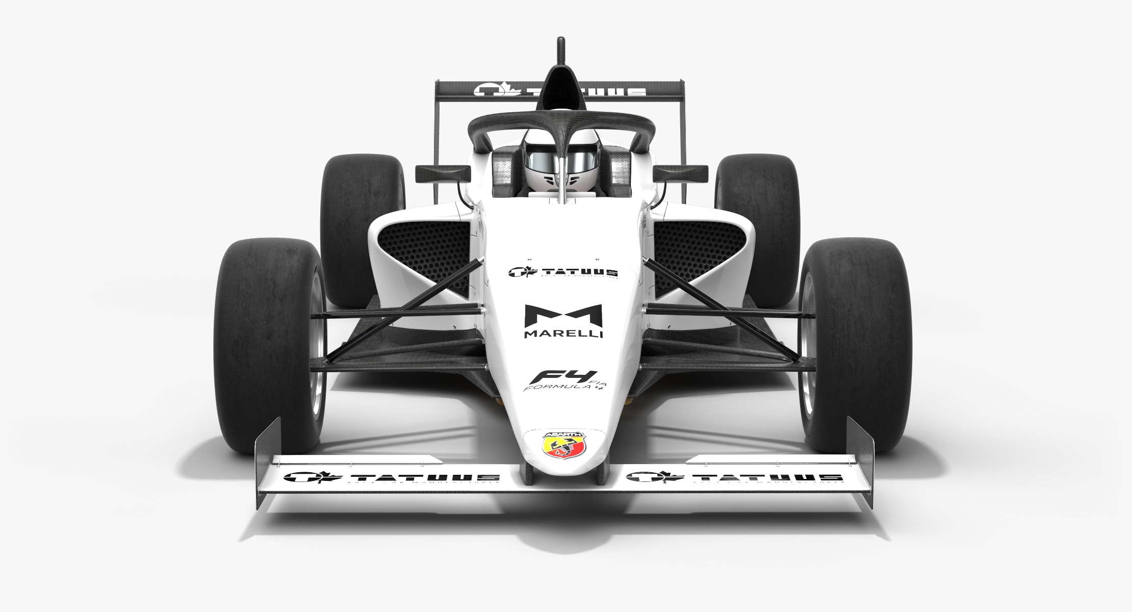 Tatuus F4 T 421 Formula 4 Season 2022 White Mockup Model Turbosquid