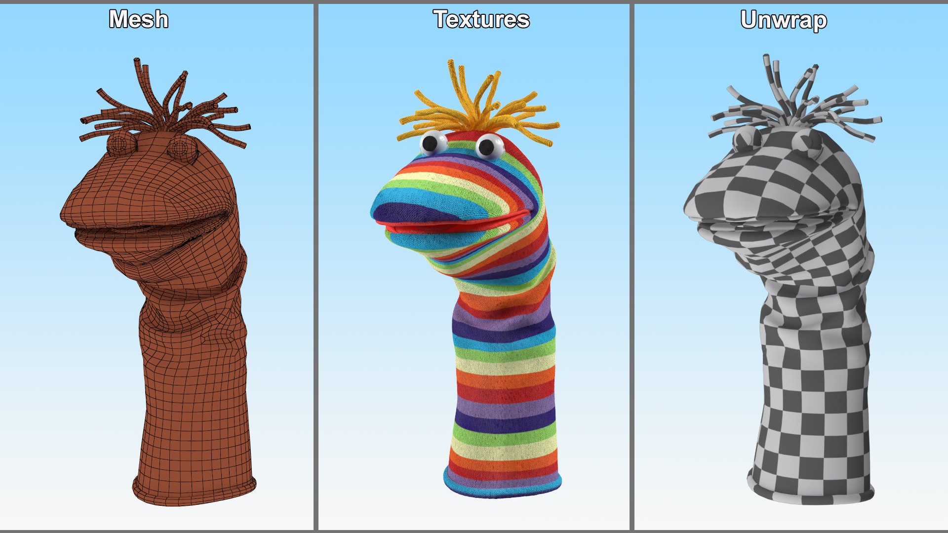 Striped Sock Puppet with Googly Eyes Boy model https://p.turbosquid.com/ts-thumb/Jm/NoB8di/Ko/stripedsockpuppetwithgooglyeyesboyc4dmodel013/jpg/1723559630/1920x1080/fit_q87/0bffd905bac3ab4097989cf82f05ac5cd89ca10c/stripedsockpuppetwithgooglyeyesboyc4dmodel013.jpg