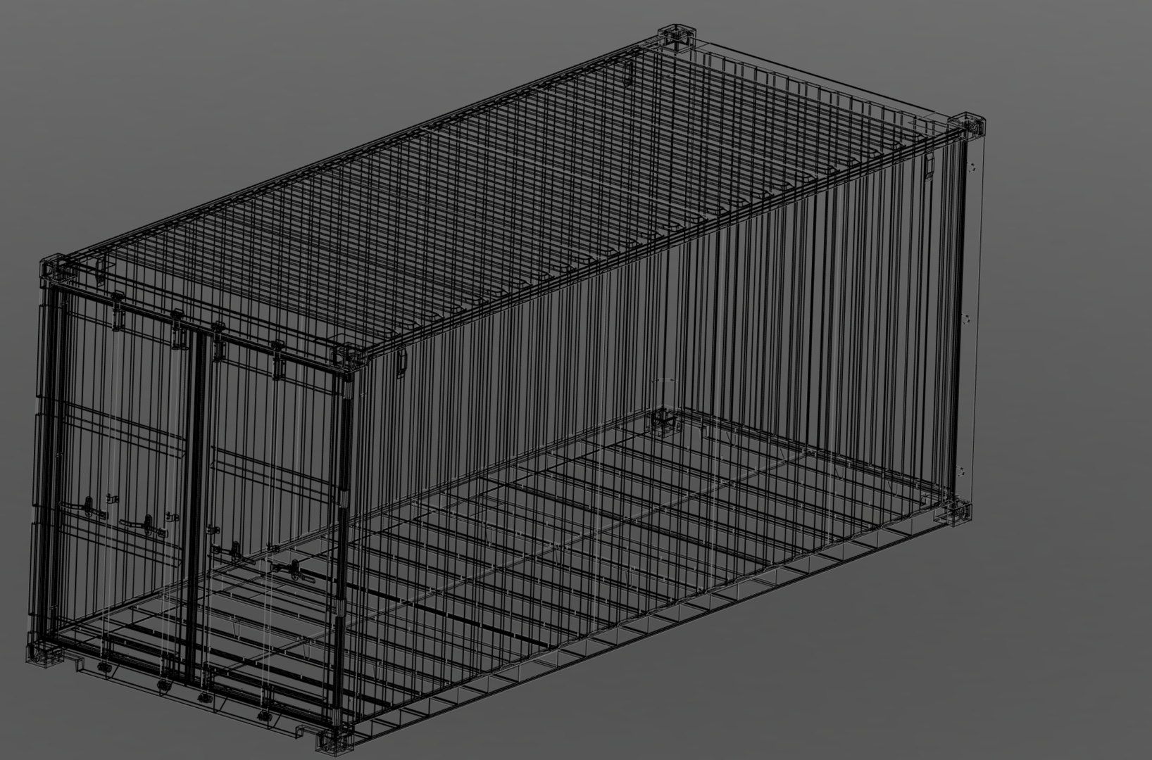 High Cube Container Model - TurboSquid 1838905