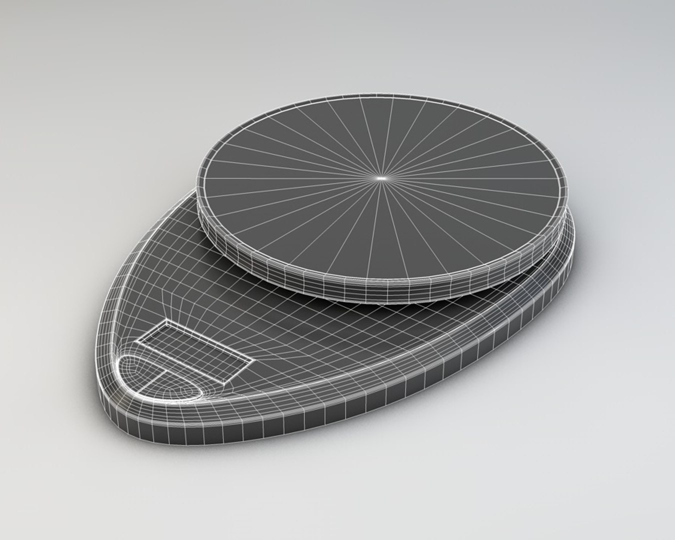 Digital Kitchen Scale 3ds
