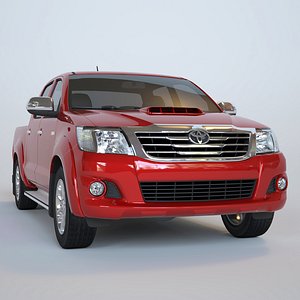 3D Toyota Hilux model